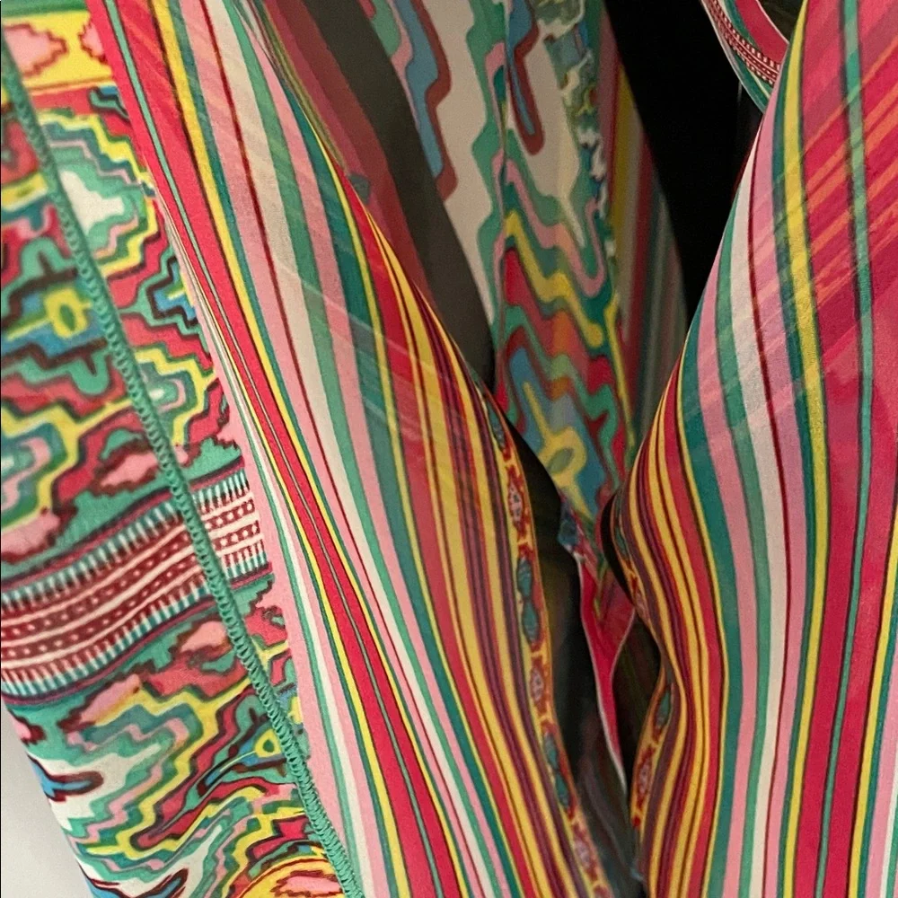 Colorful Striped Coverup - Picture 5 of 9